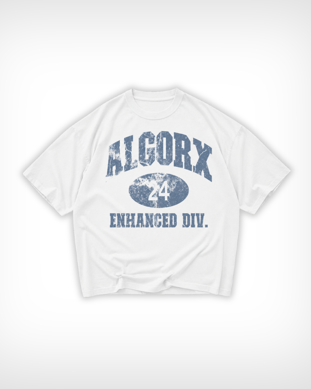 Thick Varsity Vintage Wash Drop Shoulder T-shirt