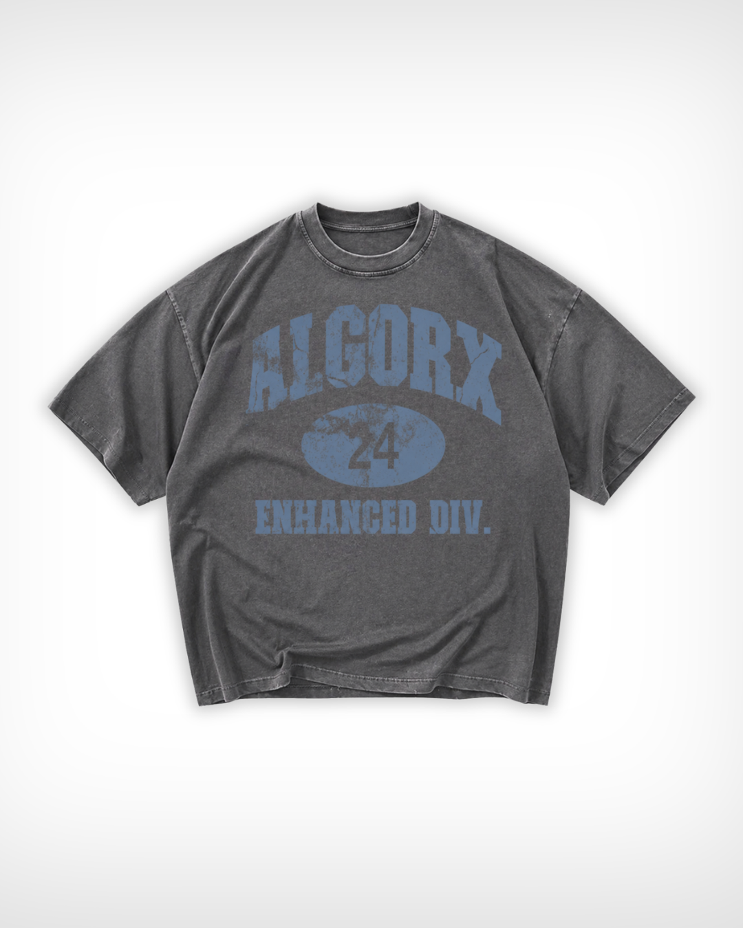 Thick Varsity Vintage Wash Drop Shoulder T-shirt