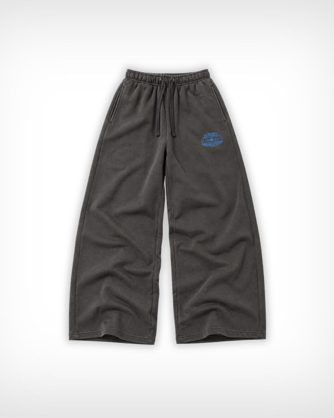 Snow Washed Raw Edge Sweatpants