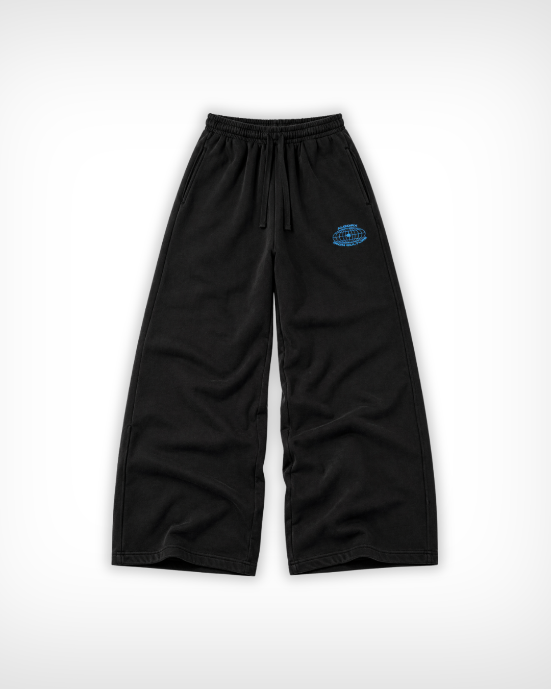 Snow Washed Raw Edge Sweatpants