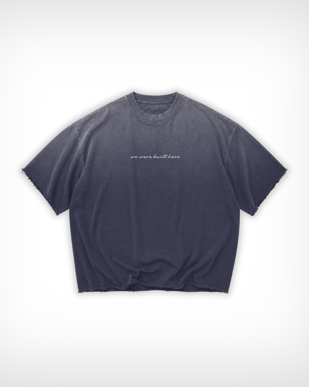 Where Hawks Dare Sun Fade Raw Edge T-Shirt