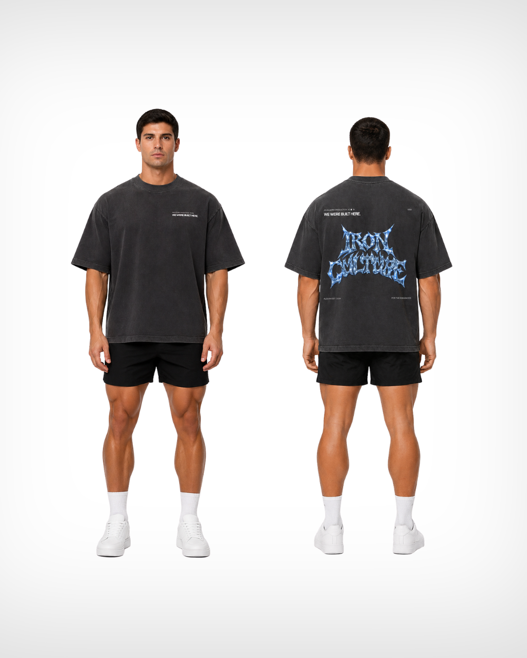Iron Culture Vintage Wash Drop Shoulder T-shirt